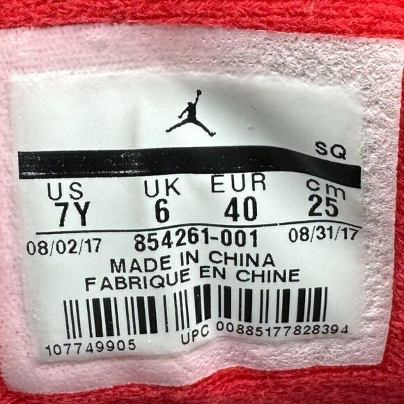 Air Jordan 3 Retro OG BG 'Black Cement' 2018 - Picture 7 of 8